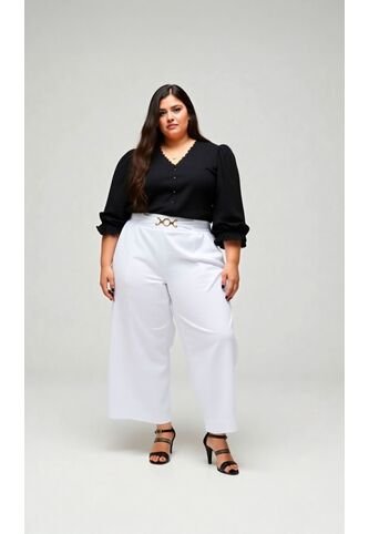 Pantalon Para Mujer. Blanco Marca L&H Ref. 1F607086 L&H