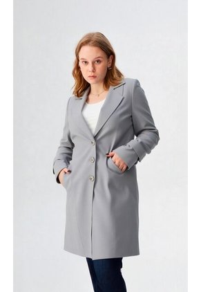 Gaban Para Mujer Gris Claro Marca L&H Ref. 4V408163