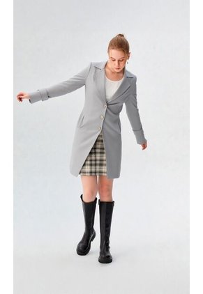 Gaban Para Mujer Gris Claro Marca L&H Ref. 4V408163