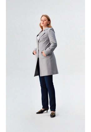 Gaban Para Mujer Gris Claro Marca L&H Ref. 4V408163