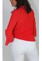 Blusa Para Mujer Manga 3/4 Rojo Marca L&H de L&H