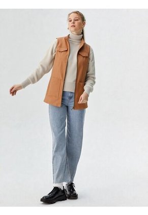 Chaleco Para Mujer Taupe Marca L&H