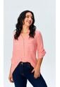 Blusa Para Mujer Manga 3/4 Coral Marca L&H Ref. 5P412242 de L&H