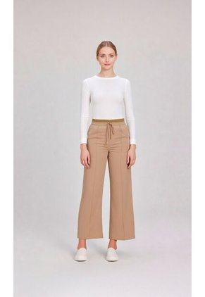 Pantalón Para Mujer Taupe Marca L&H Ref. 1F407251