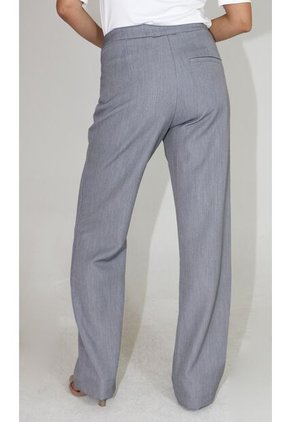 Pantalon Para Mujer Gris Claro Marca L&H