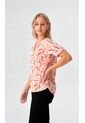 Blusa Para Mujer Manga Corta Coral Marca L&H Ref. 5P412253 de L&H