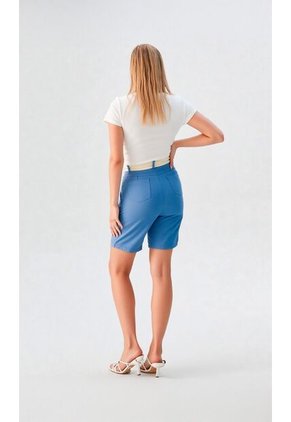 Bermuda Para Mujer Azul Marca L&H Ref. 2I410047