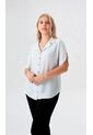 Blusa Para Mujer Manga Corta Azul Marca L&H Ref. 5P412257 de L&H