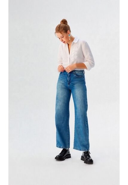 Jean Para Mujer Azul Marca L&H Ref. 1Ab407794