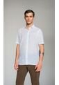 Guayabera Para Hombre Manga Corta Blanco Marca L&H de L&H