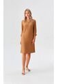 Vestido Para Mujer Taupe Marca L&H Ref. 5P417012 de L&H