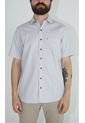 Camisa Para Hombre Manga Corta Blanco Marca L&H de L&H