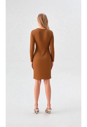 Vestido Para Mujer Taupe Marca L&H Ref. 5P417012