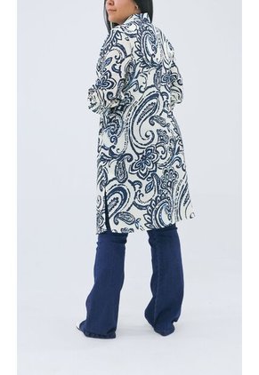 Chilango Para Mujer Manga 3/4 Azul Marca L&H Ref. 5P436004