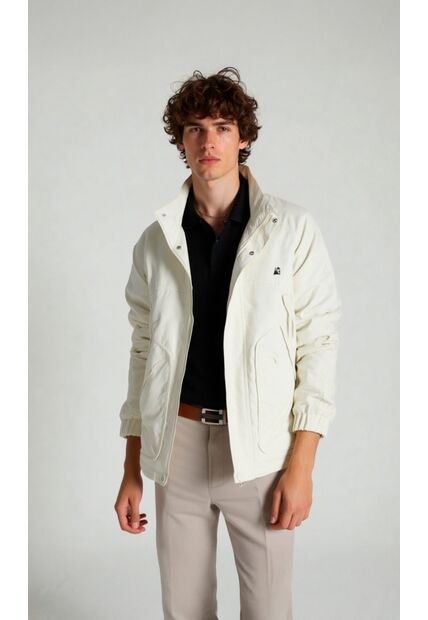 Chaqueta Para Hombre Beige Marca L&H Ref. 6N108096