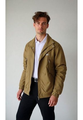 Chaqueta Para Hombre Verde Marca L&H Ref. 6N108096