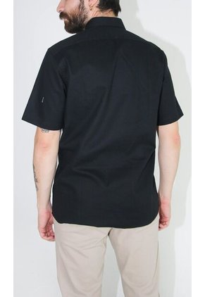 Camisa Para Hombre Manga Corta Negro Marca L&H