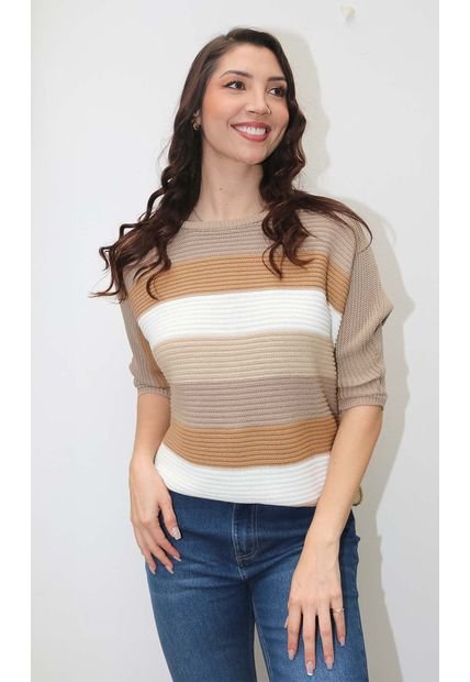 Saco Para Mujer Taupe Marca L&H