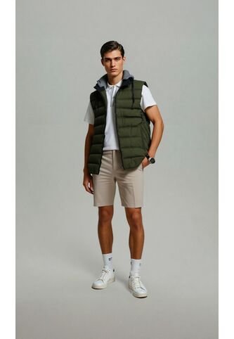 Chaleco Para Hombre Verde Marca L&H Ref. 6N125008 L&H