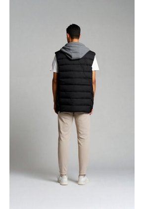 Chaleco Para Hombre Negro Marca L&H Ref. 6N125008