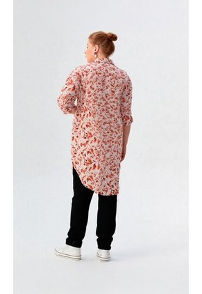 Bluson Para Mujer. Manga Corta Taupe Marca L&H Ref. 7D624019