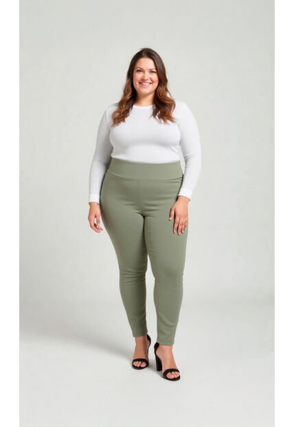 Leggins Para Mujer. Verde Marca L&H Ref. 1F623062