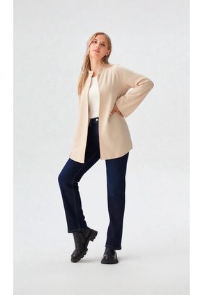 Capa Para Mujer Taupe Marca L&H Ref. 4V434004