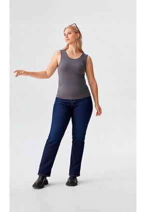 Camiseta Para Mujer Gris Oscuro Marca L&H Ref. 1F409530