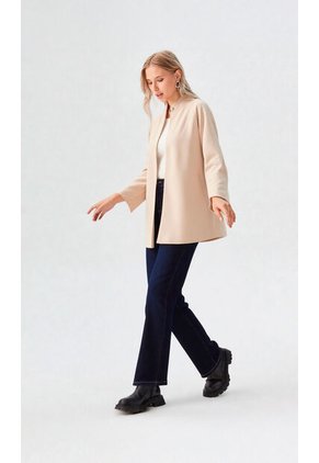 Capa Para Mujer Taupe Marca L&H Ref. 4V434004