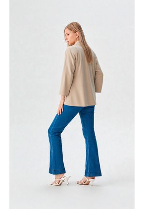 Capa Para Mujer Taupe Marca L&H Ref. 4V434004