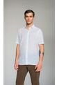 Guayabera Para Hombre Manga Corta Blanco Marca L&H de L&H