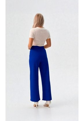 Pantalon Para Mujer Azul Rey Marca L&H Ref. 8E407006