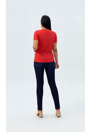 Camiseta Para Mujer Manga Corta Rojo Marca L&H Ref. 1F409515