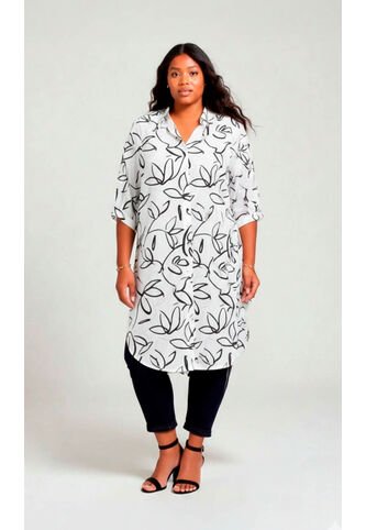 Bluson Para Mujer. Manga 3/4 Blanco Marca L&H Ref. 7D624022 L&H