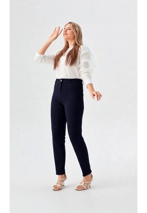 Jean Para Mujer Negro Marca L&H Ref. 2A407045