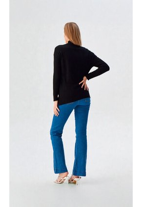 Chilango Para Mujer Negro Marca L&H Ref. 4E436008