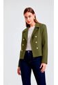 Chaqueta Para Mujer Manga Larga Verde Marca L&H Ref. 4V408175 de L&H