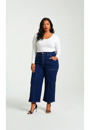 Capri Para Mujer. Azul Marca L&H Ref. 2A626010