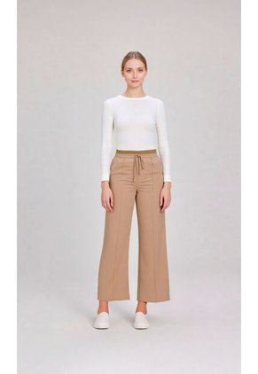 Pantalón Para Mujer Taupe Marca L&H Ref. 1F407251