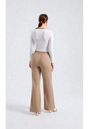 Pantalón Para Mujer Taupe Marca L&H Ref. 1F407251