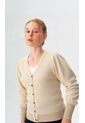 Saco Para Mujer Manga Larga Beige Marca L&H Ref. 4E433046 de L&H