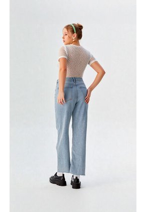 Camiseta Para Mujer Manga Corta Blanco Marca L&H Ref. 2J409117