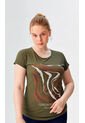 Camiseta Para Mujer Manga Corta Verde Marca L&H Ref. 5G409250 de L&H