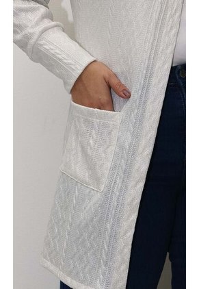 Chilango Para Mujer. Manga Larga Crudo Marca L&H