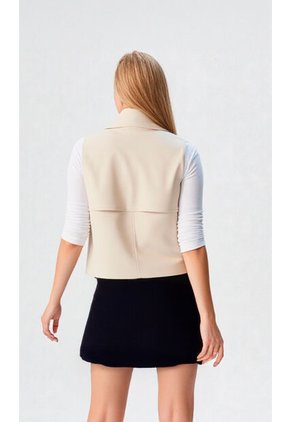 Chaleco Para Mujer Taupe Marca L&H Ref. 4V425034