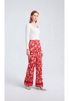 Pantalon Para Mujer Beige Marca L&H Ref. 7D407005