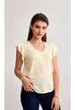 Blusa Para Mujer Manga Sisa Crudo Marca L&H Ref. 4R412130 de L&H