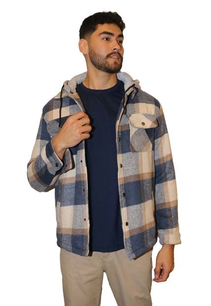 Chaqueta Para Hombre Azul Marca L&H