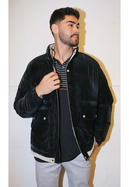 Chaqueta Para Hombre Negro Marca L&H