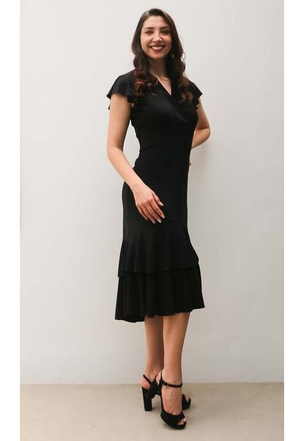 Vestido Para Mujer Negro Marca L&H